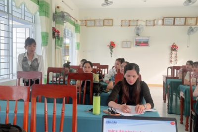 TẬP HUẤN LÝ THUYẾT VỀ CHUYÊN ĐỀ: “GD KĨ NĂNG SỐNG” TẠI TRƯỜNG NGÀY 08/11/2023