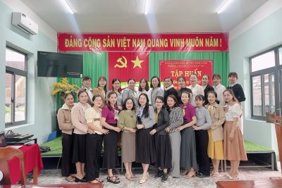 THAM GIA LỚP TẬP HUẤN LẠI PHÒNG GIÁO DỤC CHO CBQL VÀ GV CỐT CÁN (NGÀY 17/ 01/2024)