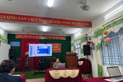 Ngày 24/10/2025 nhà trường tổ chức lớp tập huấn BDTX cho giáo viên, CBQL cơ sở GDMN Năm học: 2025-2026