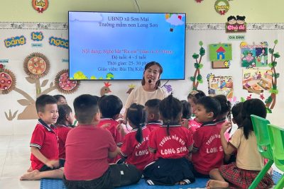 Hoạt động kiểm tra dự giờ thăm lớp học ở kì II. Qua việc dự giờ thăm lớp BGH sẽ đánh giá chất lượng giảng dạy và nâng cao, bồi dưỡng nghiệp vụ chuyên môn cho giáo viên. Hoạt động này giúp rèn luyện kỹ năng sư phạm, tạo cơ hội để các giáo viên học hỏi, chia sẻ kinh nghiệm chăm sóc, giáo dục trẻ hiệu quả nhất.